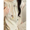 Dinheiro Antigo Estilo Chinês! Colar Pingente em Tons de Marrom para Mulheres, Corrente Clavicular de Luxo de Alto Padrão, Acessório Longo de Verão
