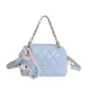 Bolsa de Mão Bordada Estilo Coreano Moda 2026 Primavera Nova Elegante Bolsa Almofada Tendência Personalidade Bolsa de Ombro Transversal