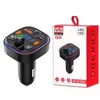 Receptor Bluetooth para Coche Reproductor MP3 sin Pérdida Convertidor USB de Música para Coche Cargador de Encendedor de Cigarrillos