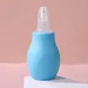 Aspirador Nasal para Bebê, Dispositivo para Alívio da Congestão Nasal do Bebê, Limpador Manual de Muco Nasal, Lavador e Aspirador Nasal Tipo Bomba de Silicone para Recém-Nascido