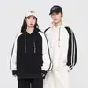 Sudadera con Capucha para Hombre y Mujer Parejas Primavera Jóvenes Atractivos Estudiantes Universitarios 2023 Nueva Ropa de Manga Larga