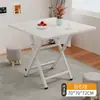 Mesa plegable, mesa de comedor cuadrada, mesa pequeña para uso doméstico, alquiler de apartamentos pequeños, mesa de comedor sencilla, mesa cuadrada
