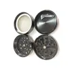 Molino de Humo de Aleación de Aluminio de Cuatro Capas de 50 mm Molinillo Plano para Tabaco Molinillo Molinillo Molinillo de Humo Color Oro Rosa