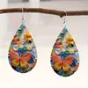 Aretes de Acrílico Gota de Agua Producto Nuevo Día de San Valentín Submarino Acrílico Regalo Transfronterizo Mariposa Aretes para Mujer y Navidad