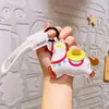 Ano Novo Estilo Chinês Ano do Cavalo Dança do Leão Panda Chaveiro Boneca Pingente Chaveiro de Carro Decoração de Bolsa Presente Atacado