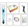 Fornecimento Direto da Fábrica Caneta de Impressão 3D Caneta de Grafite Estéreo DIY Caneta de Pintura Brinquedos Educativos para Crianças Venda por Atacado da Fábrica Presentes