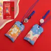 Novo Templo Antigo Yushou Putuo Montanha Scenic Spot Lucky Bag Patch Sachet Amuleto Pingente Paz Talismã Bolsa Atacado