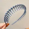 Diadema de Pelo Esponjosa de Moda con Dientes para Mujeres, Accesorio para el Cabello para Uso Diario, Nuevo Pinza para el Cabello 2025