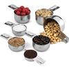 Cuchara medidora de acero inoxidable 304 para hornear, juego de 13 piezas con escala, cuchara medidora para condimentos de cocina, medición transfronteriza de Amazon