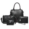 Bolsas Femininas 2026 Novo Conjunto de Quatro Peças Moda Europeia e Americana de Bolsas Mãe e Filha Grande Capacidade Bolsa de Ombro Transversal Bolsa de Mão Fabricante Atacado