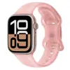 Adequado para Pulseira Apple iWatch Applewatch9/S11/Ultra Watch Fivela Borboleta Pulseira de Silicone Confete