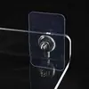 Estante de Almacenamiento de Acrílico Perforado Tipo Lu Estante de Exhibición para Montar en Pared con Separadores Rectos para Cocina, Baño y Tocador Tablero de Almacenamiento
