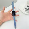 Adecuado para Correa de Reloj Xiaomi Mi Band 8/9Pro Xiaomi 10Pro Redmi 6/5/4 Tela Vaquera Doble Remache Correa de Reloj de Gama Alta