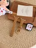 Hebilla con Forma de Oso Correa de Cuero Estampada de Lunares Adecuada para Apple Watch iWatch 12ª Generación 11/10