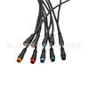 Conector à prova d'água M8 plugue macho plugue fêmea 2 pinos 3 pinos 4 pinos 5 pinos 6 pinos cabo de extensão à prova d'água