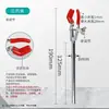 Pinza de Soporte de Hierro de Tres Brazos, Pinza para Tubo de Condensador, Pinza Universal, Pinza Mariposa, Pinza Grande de Doble Tornillo de Tres Garras con Recubrimiento en Spray