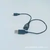 Cabo de dados OTG USB fêmea para USB macho e micro USB, cabo de dados um para dois, porta de alimentação USB