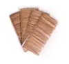 Palillos de Bambú Carbonizado de Dientes Finos, Desechables de Doble Punta de Gama Alta, Palillos Domésticos de Bambú Carbonizado de Punta Única, Bolsa de 1000 Piezas al por Mayor