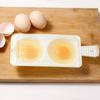 Vaporera especial para microondas, enmarcador de huevos, hervidor de huevos, molde para huevos, huevo escalfado cocido, recipiente para huevos al vapor, huevo con ondas de agua