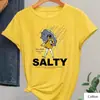 Camiseta con Estampado Vintage para Mujer Unisex Streetwear Casual