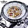 Reloj mecánico automático de acero hueco para hombre T-WINNER, moda para hombre, reloj para hombre al por mayor