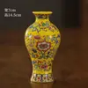 Vaso Boca Pequena Cerâmica Azul e Branco Porcelana Garrafa Mini Hidropônico Retrô Inserção de Flor Pendurar na Parede Inserção Ornamento Cerimônia do Chá Vaso para Flor Pequeno