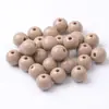 Cuentas Redondas de Acrílico Color Caramelo Color Sólido Agujero Recto de 6-30mm Cuentas Sueltas para Cadena de Teléfono DIY Pulsera Materiales para Cuentas al por Mayor