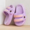 Nuevas Pantuflas de Moda para Niños para Comodidad Interior de Verano Niños y Niñas Pantuflas de Baño de Suela Blanda para Uso Exterior