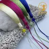 Yixiangfei 12B-1 Broche de Borla con Cuentas Accesorio de Disfraz Antiguo Hanfu Cheongsam Colgante Artesanal Accesorio de Ropa