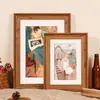 Marco de Fotos Vintage Marco Vacío Marco de Pared Marco de Fotos de Rompecabezas Personalizado Tamaño Grande A3 A4 Marco de Exhibición Marco para Pintura al Óleo de 12 pulgadas Abierto 4K 8K