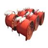 Ventilador Local de Fluxo Axial de Encaixe Estrutura Compacta Série FQ Ventilador Local de Fluxo Axial Pneumático para Mina