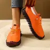 Colección de verano 2026 transfronteriza tallas grandes: Zapatos casuales de suela blanda, de una sola tira y con cordones para mujer, con un estilo inspirado en el británico
