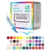Bolígrafo Marcador para Uñas Artísticas de Frutas Azules 12 Colores Tinta de Secado Rápido Bolígrafo Acrílico para Diario Arte Dibujo Graffiti Marcador Especial