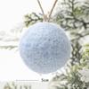 Bolas de Lã Coloridas Acessórios para Decoração de Natal Bolas Secadoras de Lã Múltiplas Especificações Bolas de Feltro Sólido Atacado Transfronteiriço