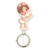 Processamento de Amostra Relógio de Enfermagem Lindo Luminoso Feminino Relógio de Peito Relógio de Médico Relógio Infantil Moderno Relógio de Enfermagem de Desenho Animado