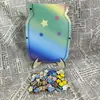 Corazón de Madera Forma de Estrella de Madera Creativa Tarro de Recompensas Tarro de Deseos para Niños con Soporte Tarro de Recompensas de Puntos de Aprendizaje de Autodisciplina
