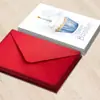 Conjunto de Cartão de Aniversário Estilo Aquarela Novo Transfronteiriço com Envelope Cartão de Mensagem de Bênção Escrito à Mão Criativo 10 Conjuntos ou Mais