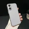 Adecuado para Iphone18Promax Funda para Teléfono Móvil con Patrón de Rejilla Corrugada, Simple Funda Protectora Dura tipo Piel para Apple 17 Anti-Caídas