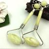Uma peça de solda estilo não-seda natural jade beauty container Xiuyu massagem stick facial rolo de massagem Jade empurrar