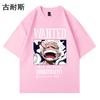 Camiseta de manga corta con estampado de deseos para hombre, estilo hip hop, holgado, de verano, estilo urbano, a la moda, venta al por mayor transfronteriza.