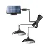 Luz Solar Transfronteriza Patio Interior Temporizada Atmósfera Luz de Camping Impermeable Lámpara de Pared Solar Araña Solar