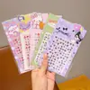 Parche de Uñas Impermeable para Niños Sanrio Kuromi con Relieve 5D Hello Kitty Pegatina Luminosa para Niña Personalización