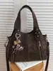 Bolsa de Mão Versátil Nova Outono e Inverno 2025 Bolsa de Ombro Feminina Bolsa Tote de Grande Capacidade para o Dia a Dia Bolsa Transversal Bolsa de Viagem
