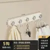 Gancho de Porta Traseira com Ventosa Sem Perfuração Gancho com Ventosa de Carga Forte Uma Fileira de Cabides de Roupa Armazenamento de Toalha de Banheiro