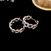 Permítanme brillar con estos Pendientes Redondos Huecos Chapados en Oro Real de 14K de Estilo Europeo y Americano Idéntico, Pinzas para Orejas de Lujo Ligero y Elegantes Accesorios para Orejas para Mujer