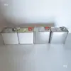 Botella de Muestreo de Aceite Barril Químico 4L Lata de Muestreo 2L Lata de Retención de Muestras Lata de Hierro Gasolina 5L Lata Cuadrada de Hojalata 0.5L 1L Recipiente para Muestras