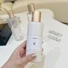 Transparente Puro Creme Corporal Óleo de Banho Óleo de Limpeza Plugue Interno Tampa Dourada Simples Plástico Garrafa Vazia