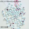 Jingdezhen cerámica joyería cuentas de vieira cuentas sueltas bolsa de material para collar estudiante femenina concha diy tejido a mano nuevo