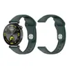 Adequado para Relógio Huawei Gt4/5 Pulseira de Silicone Monocromática Fivela Invertida Pulseira de Pulso de Silicone Fivela de 18mm Pulseira de Relógio de Silicone