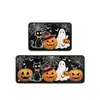 Alfombra Decorativa de Fantasma de Halloween para Dropshipping Transfronterizo Temu Felpudo para Puerta de Entrada Calavera Divertida Felpudo para Puerta de Entrada Amazon